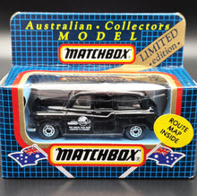 Load image into Gallery viewer, Matchbox 1988 London Taxi - Carbodies FX4 Black Australian Collectors Model Limited Edition - Boxed Unopened
