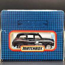 Load image into Gallery viewer, Matchbox 1988 London Taxi - Carbodies FX4 Black Australian Collectors Model Limited Edition - Boxed Unopened

