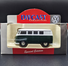 Load image into Gallery viewer, Lledo Days Gone 1955 VW Camper (T1) Van Dark Green Special Edition
