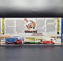 Load image into Gallery viewer, Lledo Days Gone Circus 3 Piece Collection Set #CR 1003 - Fossetts, Arnold&#39;s &amp; Smart&#39;s Circus
