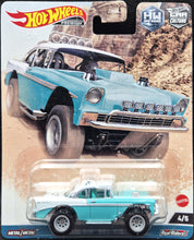 Load image into Gallery viewer, Hot Wheels 2023 Big-Air Bel-Air White/Turquoise HW Off-Road Car Culture 4/5 New

