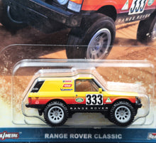 Load image into Gallery viewer, Hot Wheels 2023 Range Rover Classic Yellow HW Off-Road Car Culture 5/5 New
