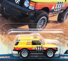 Load image into Gallery viewer, Hot Wheels 2023 Range Rover Classic Yellow HW Off-Road Car Culture 5/5 New
