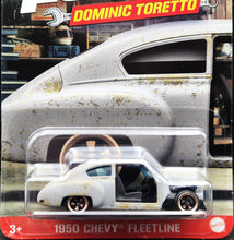 Load image into Gallery viewer, Hot Wheels 2024 1950 Chevy Fleetline Matte Grey Fast &amp; Furious - Dominic Toretto Series 4/5 New Long Card

