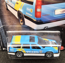 Load image into Gallery viewer, Hot Wheels 2024 Volvo 850 Estate Light Blue Hot Wagons 4/5 New Long Card
