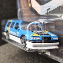 Load image into Gallery viewer, Hot Wheels 2024 Volvo 850 Estate Light Blue Hot Wagons 4/5 New Long Card
