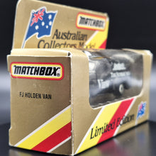 Load image into Gallery viewer, Matchbox 1995 FJ Holden Panel Van Black Australian Collectors Model Limited Edition - Boxed
