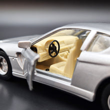 Load image into Gallery viewer, Maisto 1992 Ferrari 456 GT Silver 1:39 Shell Collezione Die Cast Car
