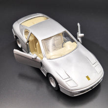 Load image into Gallery viewer, Maisto 1992 Ferrari 456 GT Silver 1:39 Shell Collezione Die Cast Car
