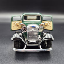 Load image into Gallery viewer, Superior Sunnyside 1932 Ford 3-Window Coupe Dark Green 1:30 SS 5744 Die Cast Model - Rare
