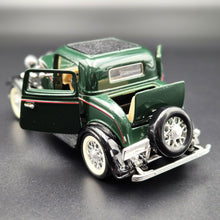 Load image into Gallery viewer, Superior Sunnyside 1932 Ford 3-Window Coupe Dark Green 1:30 SS 5744 Die Cast Model - Rare
