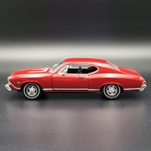 Load image into Gallery viewer, Superior Sunnyside 1968 Chevrolet Chevelle SS 396 Red 1:24 SS 5744 Die Cast Model
