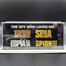 Load image into Gallery viewer, Universal Hobbies James Bond 007 Lotus Esprit S1 White &quot;The Spy Who Loved Me&quot; 1:43 Die Cast Model
