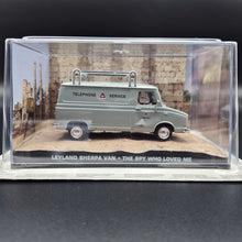 Load image into Gallery viewer, Universal Hobbies James Bond 007 Leyland Sherpa Van &quot;The Spy Who Loved Me&quot; 1:43 Die Cast Model
