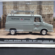 Load image into Gallery viewer, Universal Hobbies James Bond 007 Leyland Sherpa Van &quot;The Spy Who Loved Me&quot; 1:43 Die Cast Model
