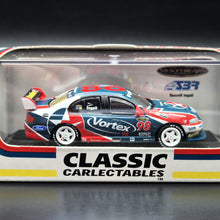 Load image into Gallery viewer, Classic Carlectables 2004 Ford BA Falcon Stone Brothers Racing Vortex Russell Ingall 1:64 Model

