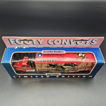 Load image into Gallery viewer, Matchbox 1995 Scania T142 Cargo Truck Red Essendon Bombers Footy Convoys
