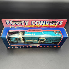 Load image into Gallery viewer, Matchbox 1995 Scania T142 Cargo Truck Aqua Blue Port Adelaide Power Footy Convoys
