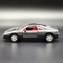 Load image into Gallery viewer, Maisto 1992 Ferrari 348 TS Charcoal 1:38 Shell Collezione Die Cast Car
