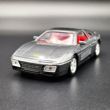 Load image into Gallery viewer, Maisto 1992 Ferrari 348 TS Charcoal 1:38 Shell Collezione Die Cast Car
