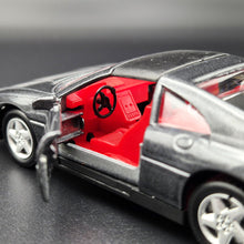 Load image into Gallery viewer, Maisto 1992 Ferrari 348 TS Charcoal 1:38 Shell Collezione Die Cast Car
