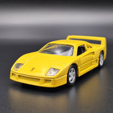 Load image into Gallery viewer, Maisto 1990 Ferrari F40 Yellow 1:38 Shell Collezione Die Cast Car
