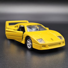 Load image into Gallery viewer, Maisto 1990 Ferrari F40 Yellow 1:38 Shell Collezione Die Cast Car
