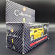 Load image into Gallery viewer, Maisto 1990 Ferrari F40 Yellow 1:38 Shell Collezione Die Cast Car
