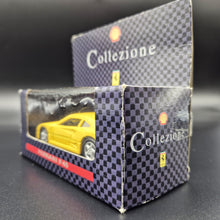 Load image into Gallery viewer, Maisto 1990 Ferrari F40 Yellow 1:38 Shell Collezione Die Cast Car
