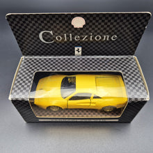 Load image into Gallery viewer, Maisto 1987 Ferrari 288 GTO Yellow 1:36 Shell Collezione Die Cast Car
