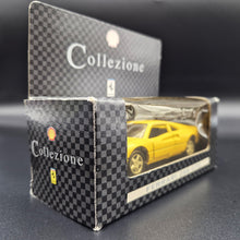 Load image into Gallery viewer, Maisto 1987 Ferrari 288 GTO Yellow 1:36 Shell Collezione Die Cast Car
