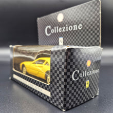 Load image into Gallery viewer, Maisto 1987 Ferrari 288 GTO Yellow 1:36 Shell Collezione Die Cast Car
