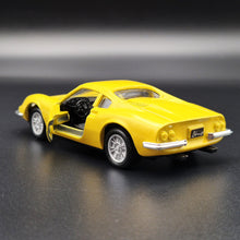 Load image into Gallery viewer, Maisto 1974 Ferrari Dino Yellow 1:36 Shell Collezione Die Cast Car
