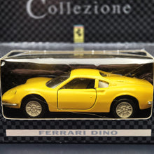 Load image into Gallery viewer, Maisto 1974 Ferrari Dino Yellow 1:36 Shell Collezione Die Cast Car
