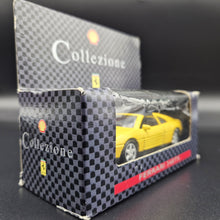 Load image into Gallery viewer, Maisto 1992 Ferrari 348 TS Yellow 1:38 Shell Collezione Die Cast Car
