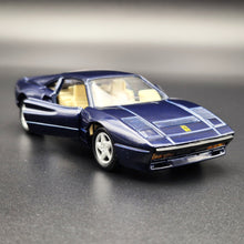 Load image into Gallery viewer, Maisto 1987 Ferrari 288 GTO Dark Blue 1:36 Shell Collezione Die Cast Car
