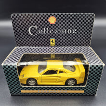 Load image into Gallery viewer, Maisto 1990 Ferrari F40 Yellow 1:38 Shell Collezione Die Cast Car

