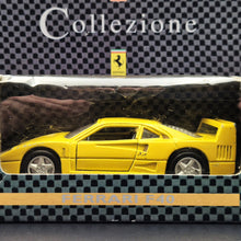 Load image into Gallery viewer, Maisto 1990 Ferrari F40 Yellow 1:38 Shell Collezione Die Cast Car
