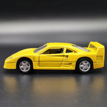 Load image into Gallery viewer, Maisto 1990 Ferrari F40 Yellow 1:38 Shell Collezione Die Cast Car
