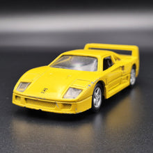 Load image into Gallery viewer, Maisto 1990 Ferrari F40 Yellow 1:38 Shell Collezione Die Cast Car

