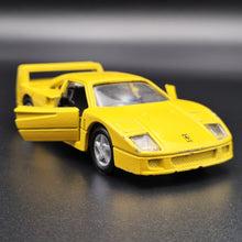 Load image into Gallery viewer, Maisto 1990 Ferrari F40 Yellow 1:38 Shell Collezione Die Cast Car
