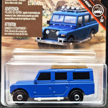 Load image into Gallery viewer, Matchbox 2019 &#39;65 Land Rover Gen II Blue #64 MBX Off-Road 7/20 New Long Card
