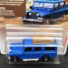 Load image into Gallery viewer, Matchbox 2019 &#39;65 Land Rover Gen II Blue #64 MBX Off-Road 7/20 New Long Card
