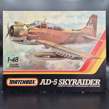 Load image into Gallery viewer, Matchbox Douglas AD-5 (A1E) Skyraider USAF Model #PK-651 1:48 Scale Plastic Model Kit
