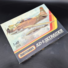 Load image into Gallery viewer, Matchbox Douglas AD-5 (A1E) Skyraider USAF Model #PK-651 1:48 Scale Plastic Model Kit
