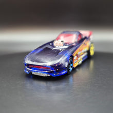 Load image into Gallery viewer, Hot Wheels 2012 Funny Side Up Transparent Sapphire #10 2012 New Models

