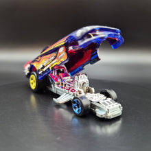Load image into Gallery viewer, Hot Wheels 2012 Funny Side Up Transparent Sapphire #10 2012 New Models
