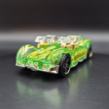 Load image into Gallery viewer, Hot Wheels 2015 What-4-2 Clear Green Happy Halloween 4/4
