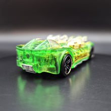 Load image into Gallery viewer, Hot Wheels 2015 What-4-2 Clear Green Happy Halloween 4/4
