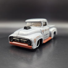 Load image into Gallery viewer, Hot Wheels 2017 Custom &#39;56 Ford Truck Matte Grey #108 HW Hot Trucks 2/10
